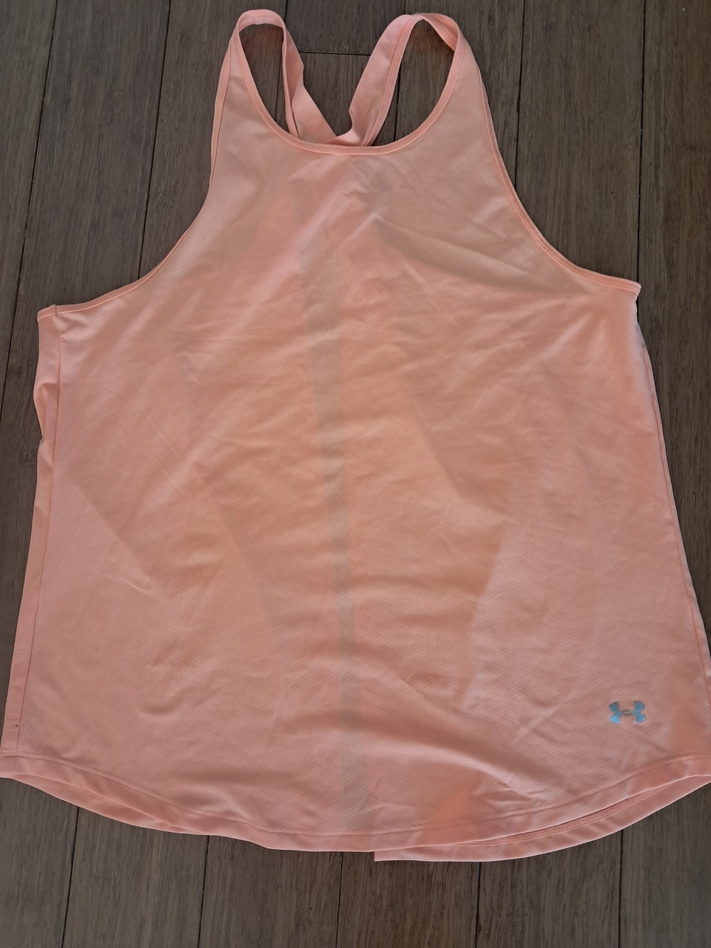 Under Armour Peach Racerback Performance Tank